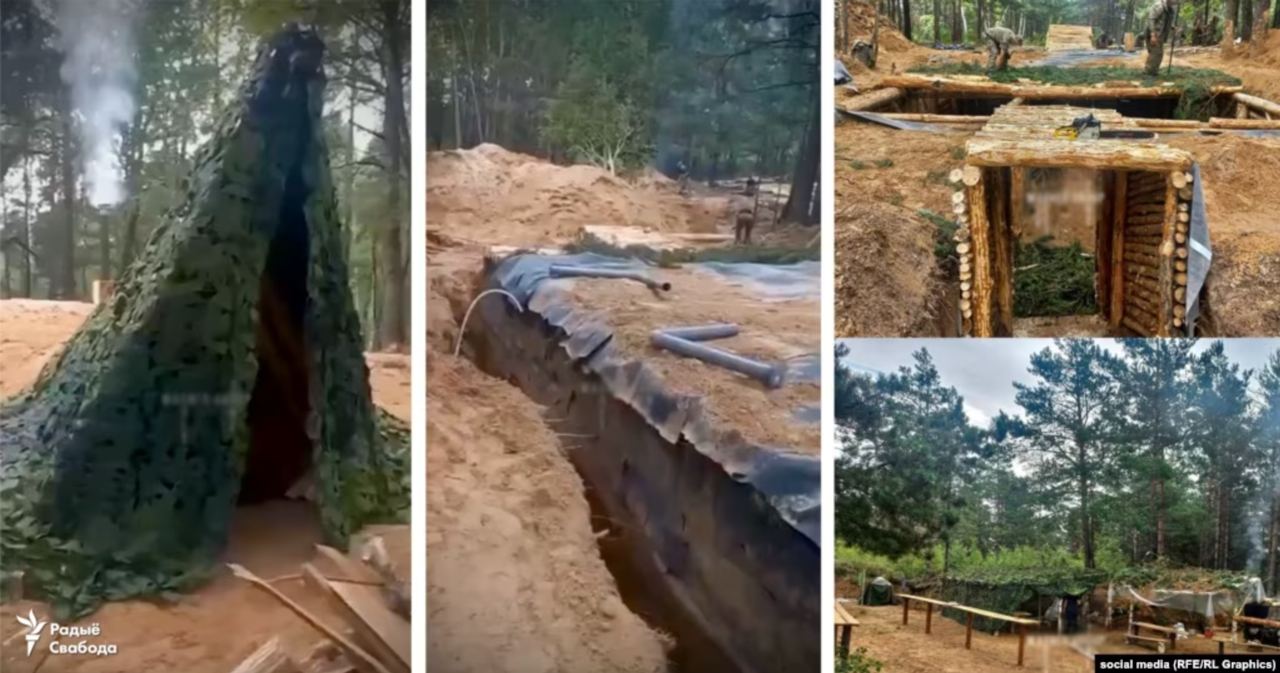 &quot;Вагнеровцы&quot; возводят фортификационные сооружения на полигоне в Беларуси (спутниковый снимок)